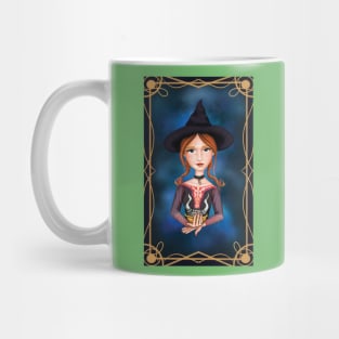 Ginger  hair capricorn witch Mug